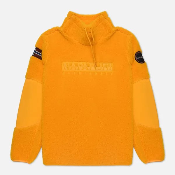 Мужская толстовка Napapijri Teide Turtle Neck Fleece жёлтый, Размер L