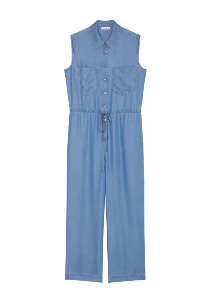 Комбинезон OVERALL STYLE CROPPED DRAWSTRING AT WAIST Marc O'Polo, синий деним