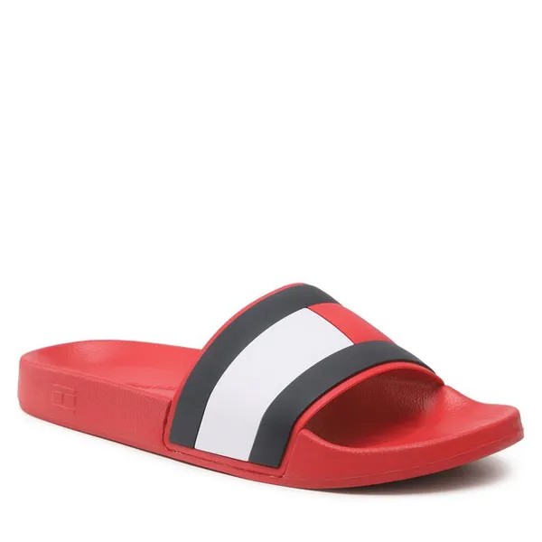 Шлепанцы Tommy Hilfiger RubberTh Flag, красный