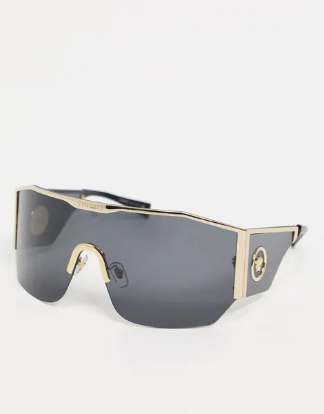 Солнцезащитные очки-мака Versace OVE2220-Черный