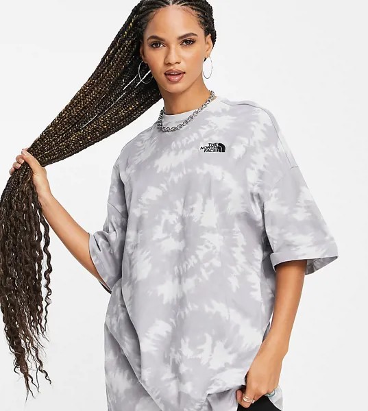 Серое платье-футболка The North Face – эксклюзивно для ASOS-Серый