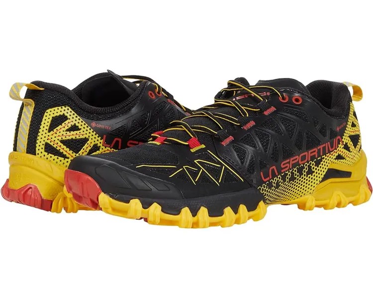 Кроссовки La Sportiva Bushido II GTX, цвет Black/Yellow