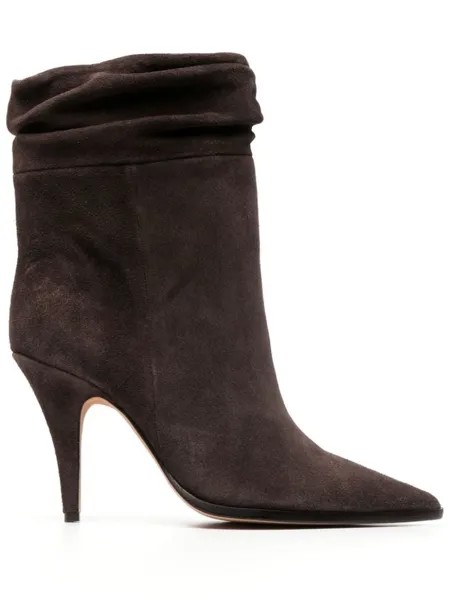 Alexandre Birman замшевые ботильоны, коричневый