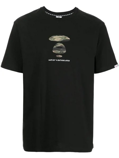 AAPE BY *A BATHING APE® футболка с логотипом