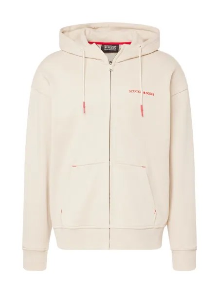 Толстовка на молнии Scotch & Soda, крем