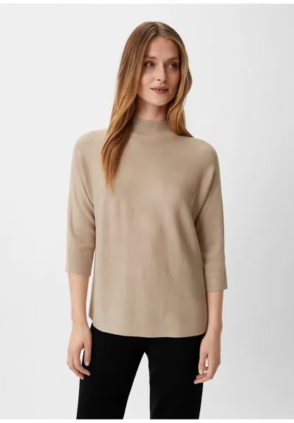 Вязаный свитер comma, цвет beige