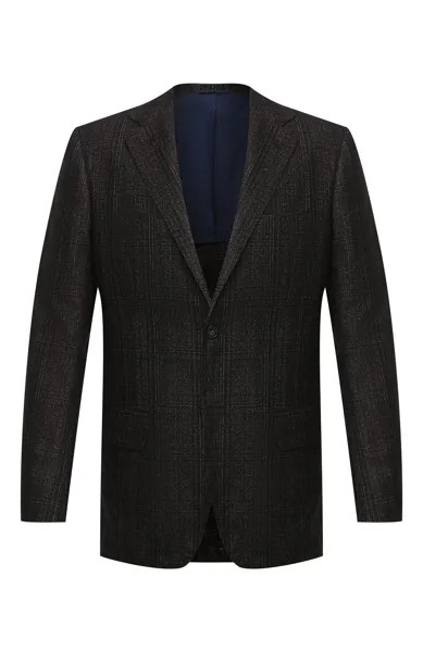 Пиджак из кашемира и шелка Kiton
