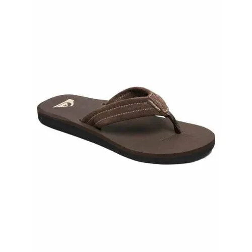Шлепанцы Quiksilver, размер 7(40), коричневый