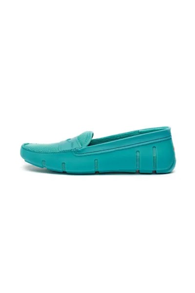 Мокасины женские SWIMS PENNY LOAFER бирюзовые 8.5 US