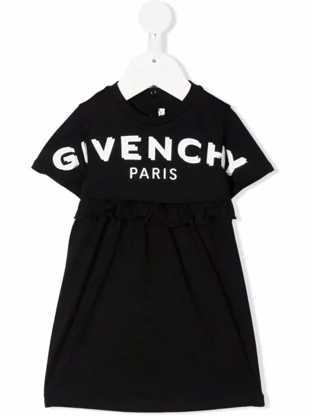 Givenchy Kids платье-футболка с логотипом