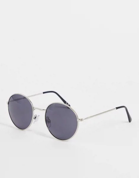 Серебристые солнцезащитные очки Vans Glitz Glam-Серебристый