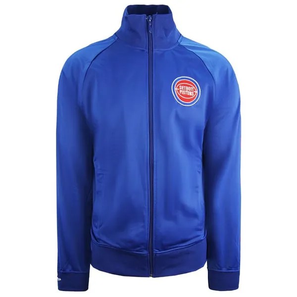 Мужская синяя спортивная куртка Mitchell & Ness Detroit Pistons Mitchell And Ness, синий