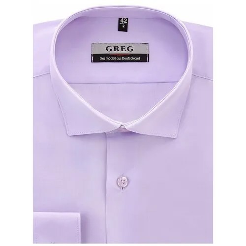 Рубашка GREG, размер 174-184/45, фиолетовый
