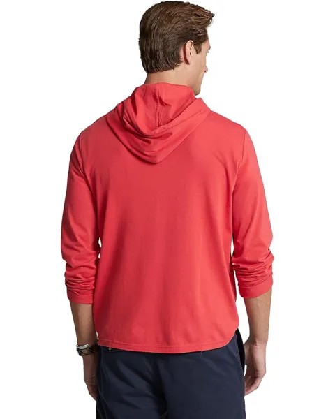 Футболка Polo Ralph Lauren Jersey Hooded T-Shirt, цвет Starboard Red