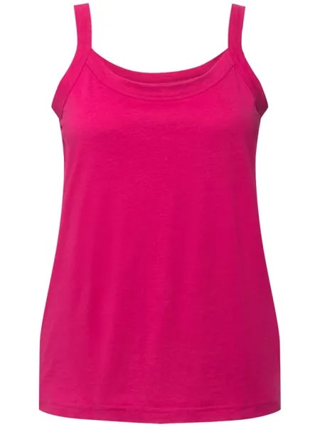 Футболка Ulla Popken, цвет fuchsia pink