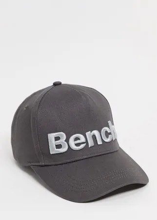 Серая кепка с крупным логотипом Bench-Серый
