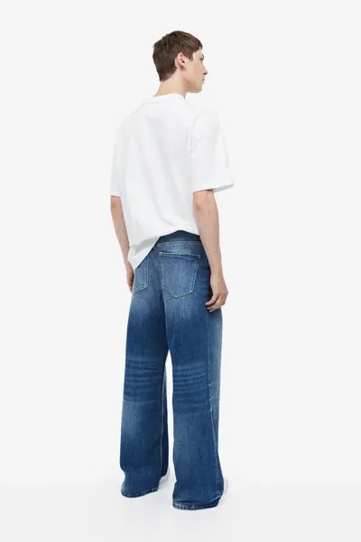 Свободные джинсы bootcut H&M, синий