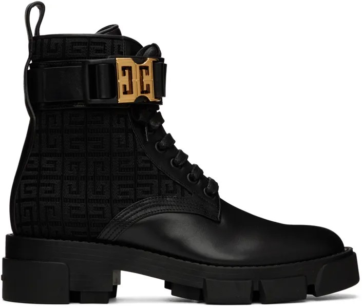 Черные ботинки 4G Terra Givenchy