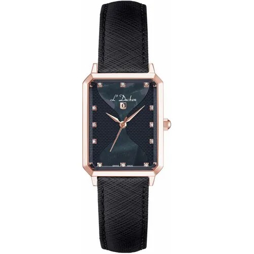 Наручные часы L'Duchen Quartz, черный