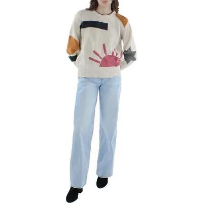 Бежевый женский массивный пуловер вязанной вязки Scotch - Soda M BHFO 3081