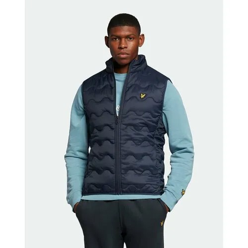Жилет Lyle & Scott Crest Quilted Gilet, размер L, dark navy