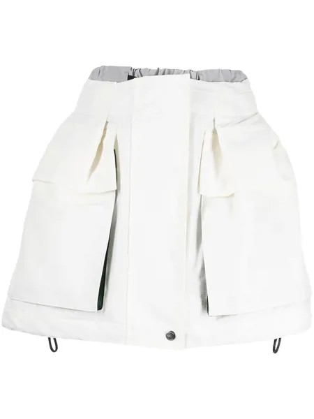 Sacai шорты с карманами карго
