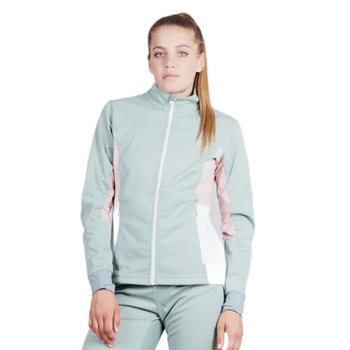 Куртка спортивная Nordski Softshell, размер 44, Ice Mint/Soft Pink