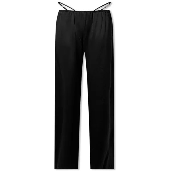 Брюки Alexander Wang Crystal Thong Wide Leg Pant