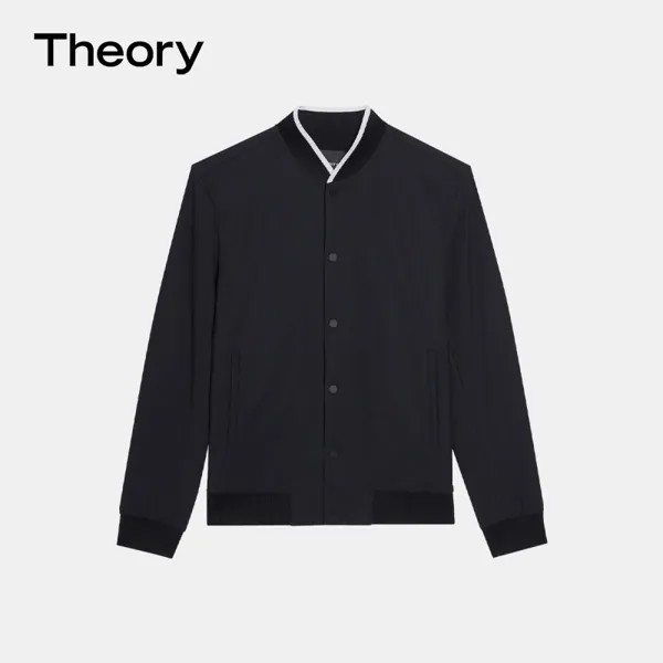 Бомбер мужской Theory классический, черный