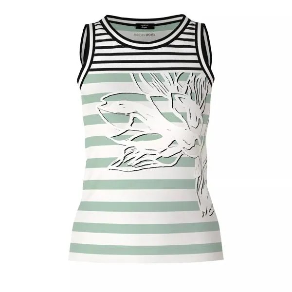 Футболка top soft sage Marc Cain, зеленый