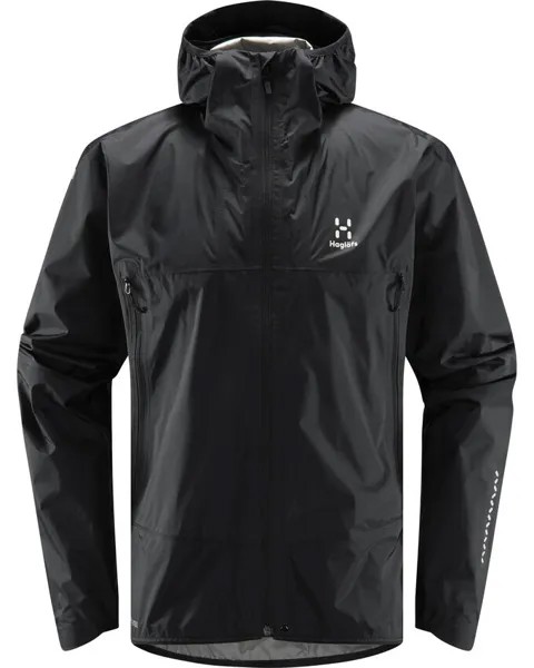 Куртка lim gtx куртка мужская Haglöfs, черный
