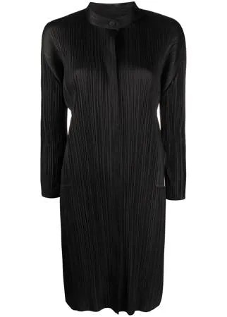 Pleats Please Issey Miyake плиссированное платье мини