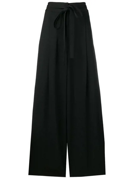 Rochas широкие брюки с завышенной талией