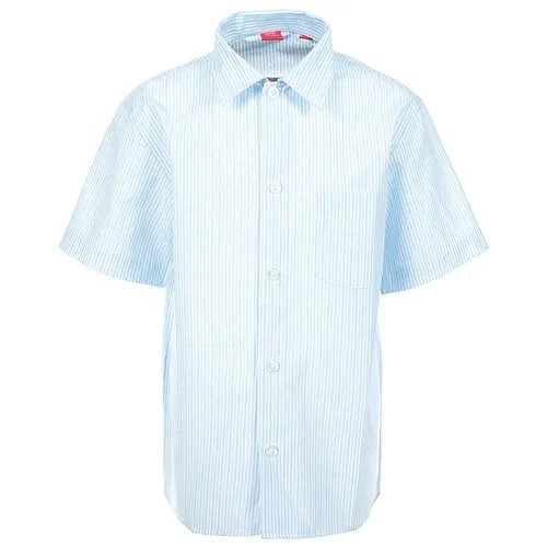 Школьная рубашка Imperator, размер 110-116, голубой