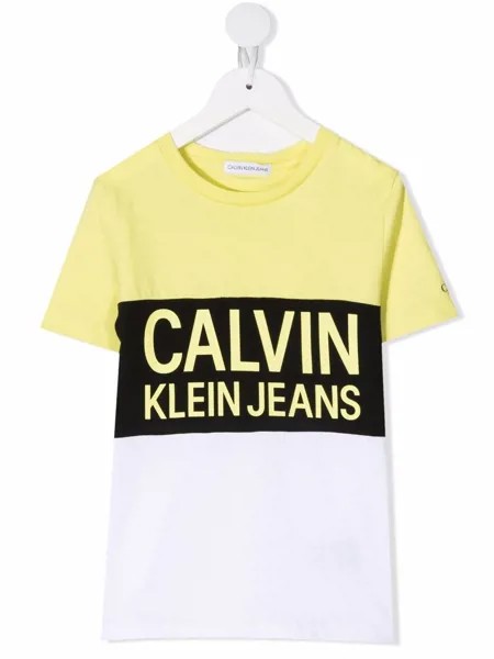Calvin Klein Kids футболка с логотипом