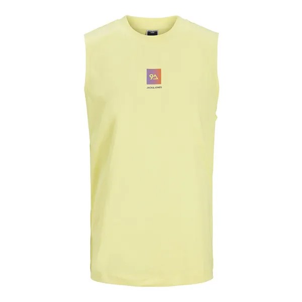 Футболка Jack & Jones Beech Logo sleeveless T-shirt, желтый