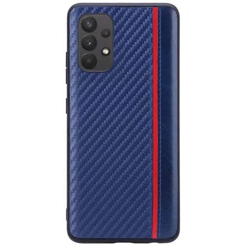 Чехол-накладка G-Case Carbon для Samsung Galaxy A32 4(G) SM-A325F синий