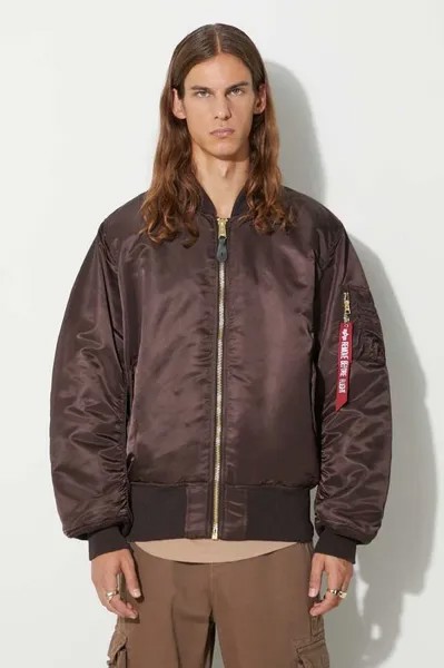 Куртка-бомбер MA-1 Alpha Industries, коричневый