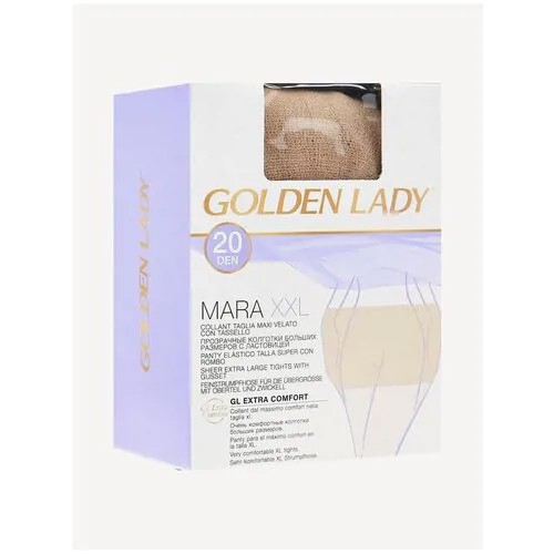 Колготки Golden Lady Mara, 20 den, размер 6, бежевый