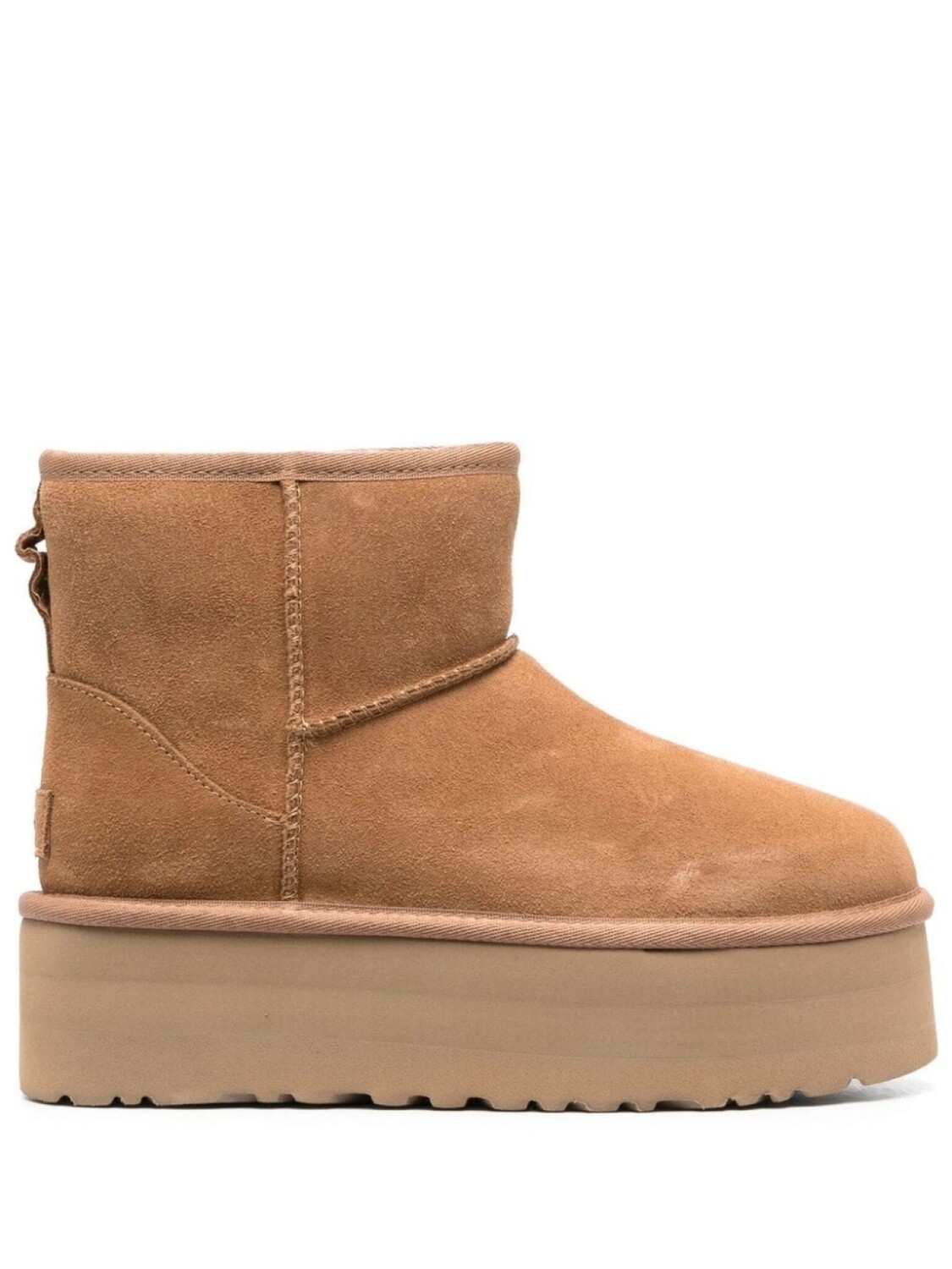 UGG ботинки Classic Mini на платформе, коричневый