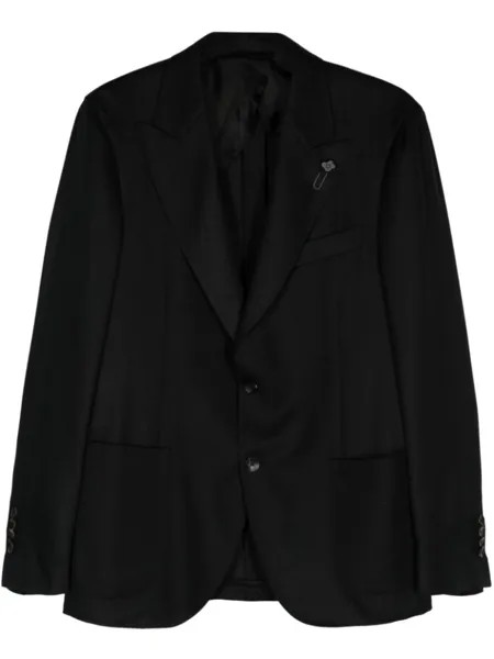 Lardini однобортный пиджак, черный