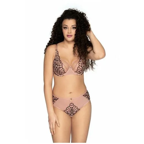 Трусы Ava Lingerie, размер S, бежевый