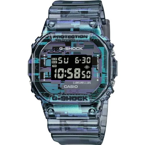 Наручные часы CASIO G-Shock 81571, мультиколор, бирюзовый