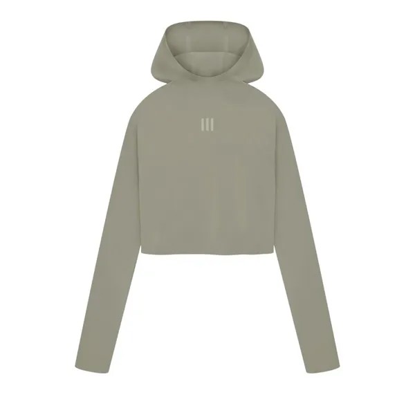 Худи adidas x Fear Of God Athletics Base Layer Crop Hoodie, цвет Clay