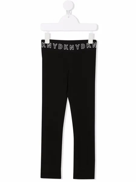 Dkny Kids легинсы с логотипом