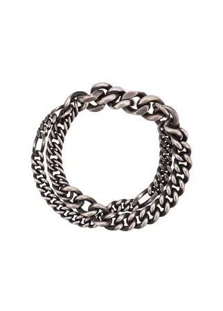 WERKSTATT:MÜNCHEN double chain bracelet