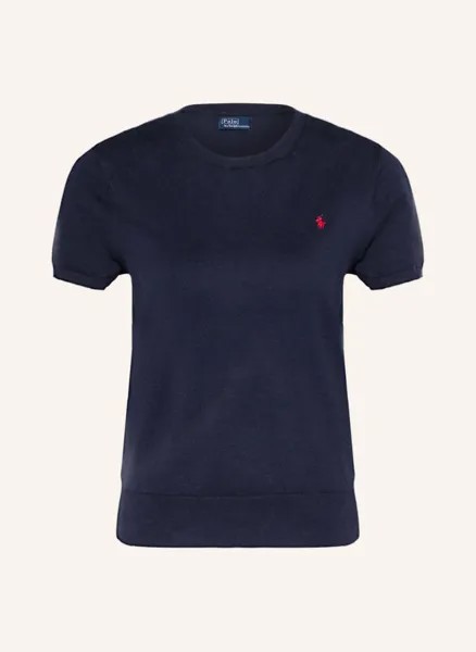 Трикотажная рубашка POLO RALPH LAUREN, темно-синий