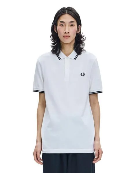 Поло Fred Perry Twin, белый