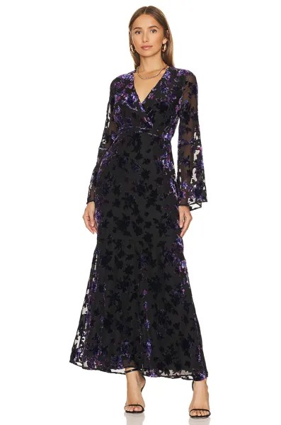 Платье мини House of Harlow 1960 x REVOLVE Luelle Maxi Dress, цвет Black & Purple