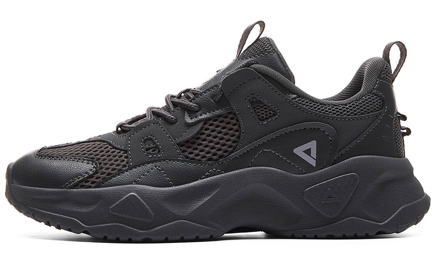 Кроссовки PEAK Lifestyle Shoes Women's Low-top Dark Gray, темно-серый